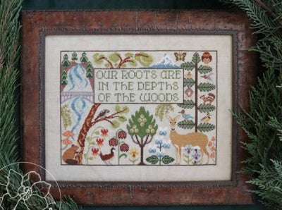 Forest Home Cross Stitch Pattern by The Blue Flower