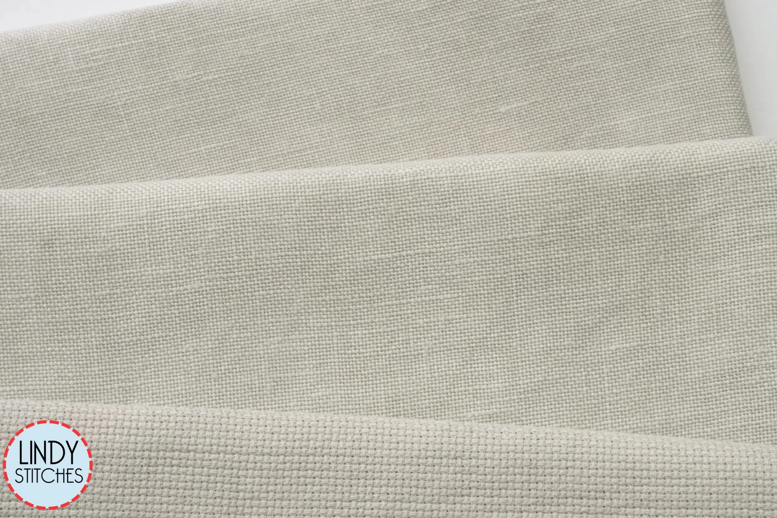 16 Count White Clay Hand Dyed Aida by Fox and Rabbit