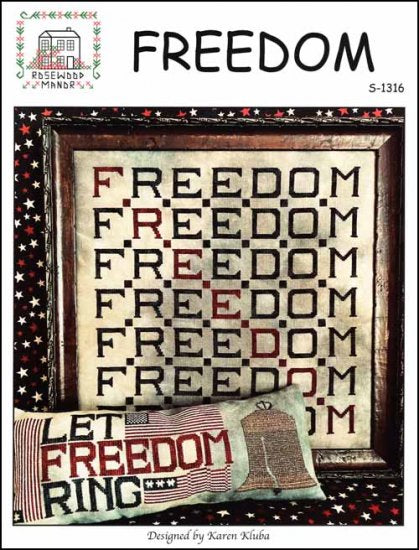Freedom Counted Cross Stitch Pattern