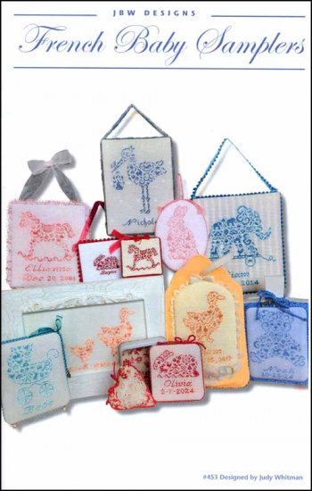 French Baby Samplers Cross Stitch Pattern by JBW Designs