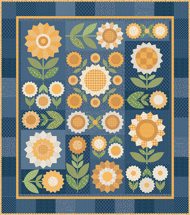 **PRE-ORDER** Lori Holt's Fresh As A Daisy Featuring Denim And Daisy Collection