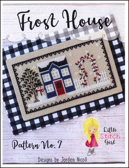 Frost House Cross Stitch Pattern by Little Stitch Girl
