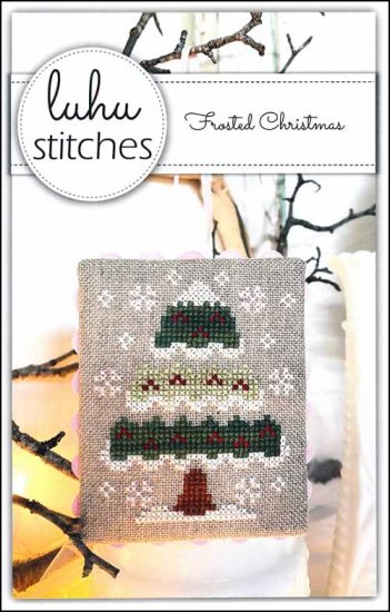 Frosted Christmas Cross Stitch Pattern by Luhu Stitches