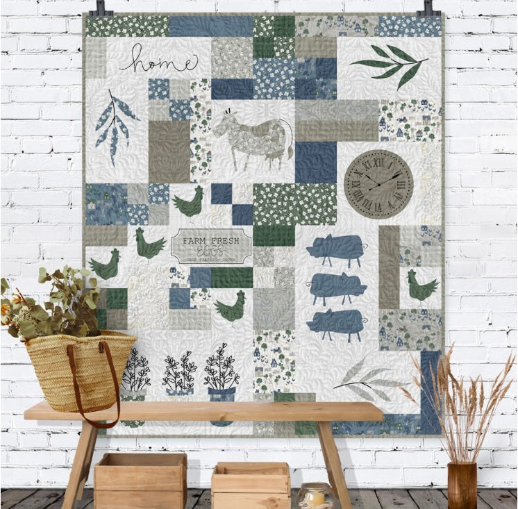 Farmhouse Quilt Pattern by Meags and Me