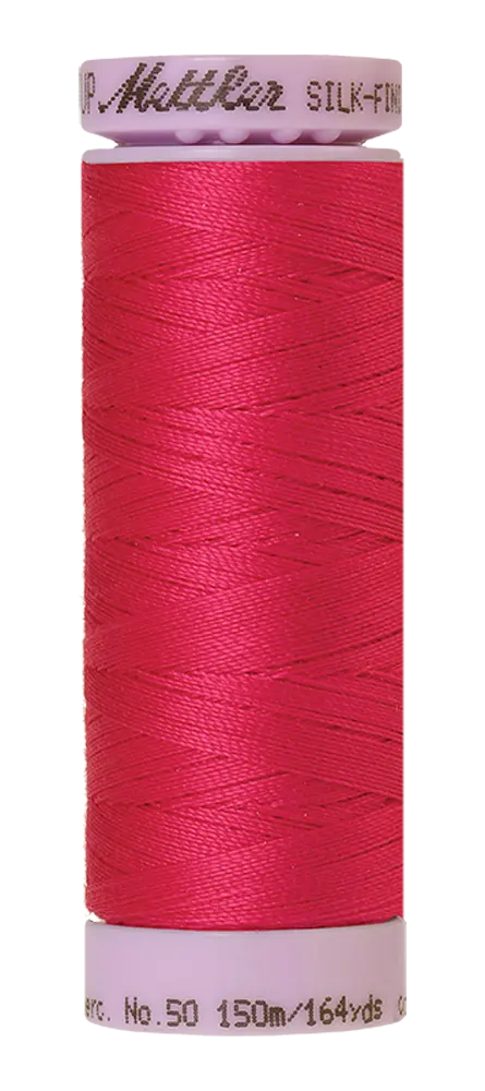 Mettler Cotton Silk Finish 50wt 150m Fuschia