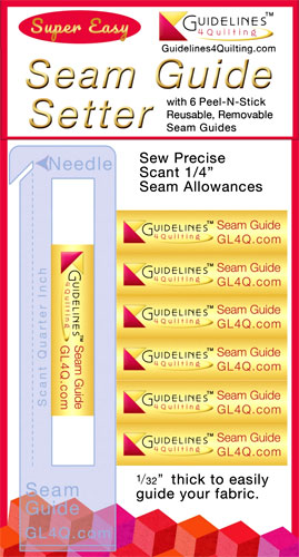 Super Easy Seam Guide Setter