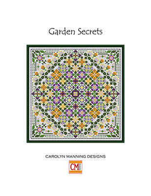 Garden Secrets Cross Stitch Pattern by CM Designs