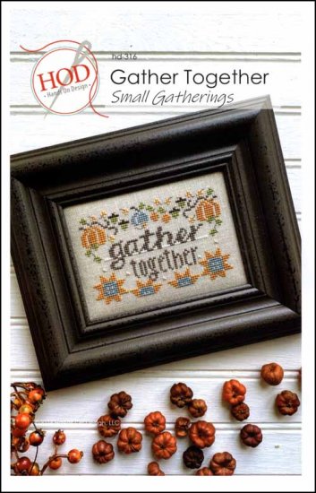 Gather Together: Small Gatherings Cross Stitch Pattern by Hands On Design