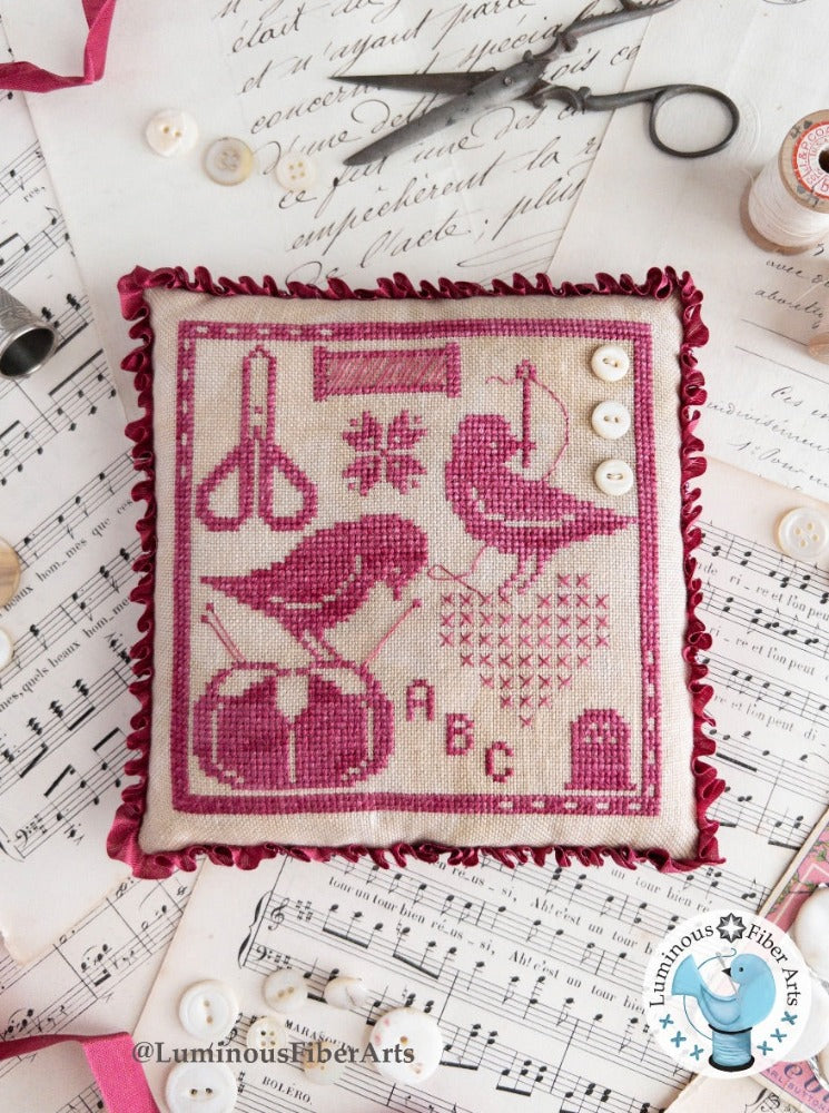 Gathering Stitches by Luminous Fiber Arts