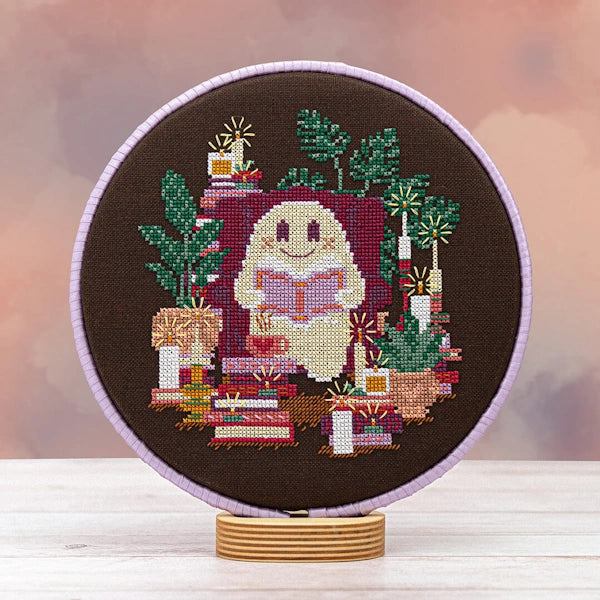 Counting Puddles Ghost Stories Cross Stitch Pattern