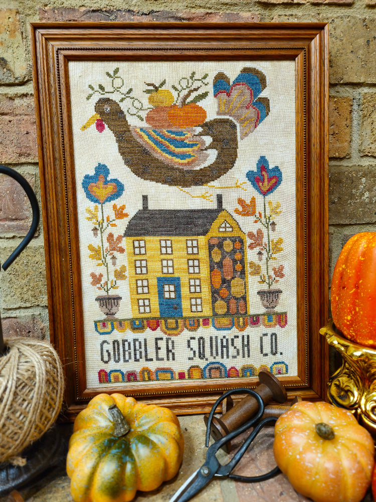 Gobbler Squash Co. by Quaint Rose Needlearts