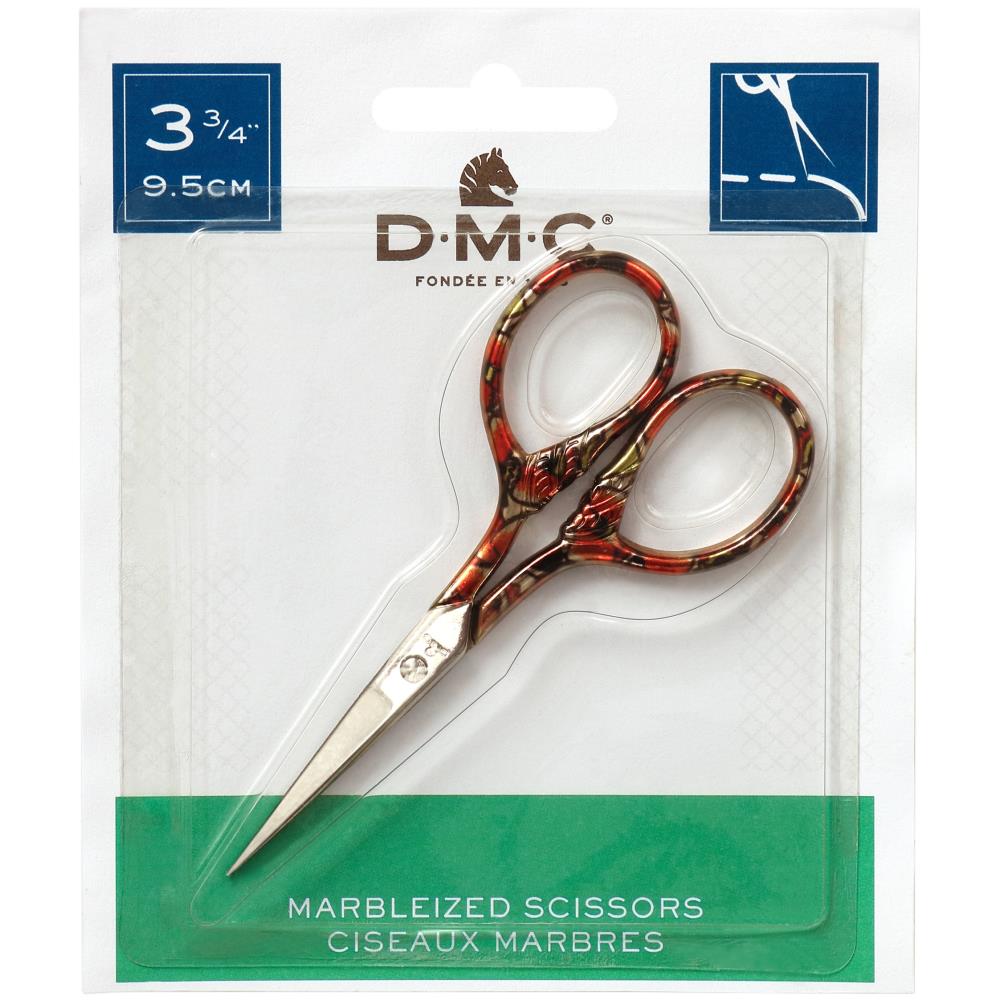 Golden Copper Marbelized Embroidery Scissors by DMC