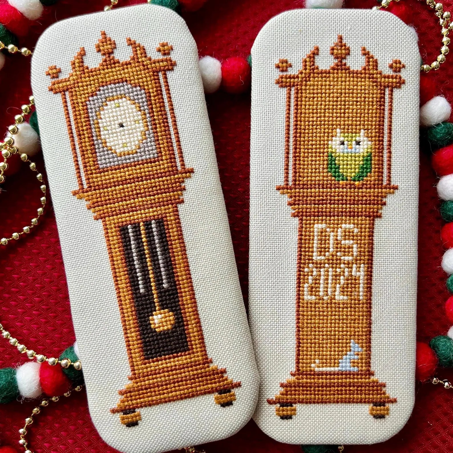 Grandfathers Clock Cross Stitch Pattern by December Stitches