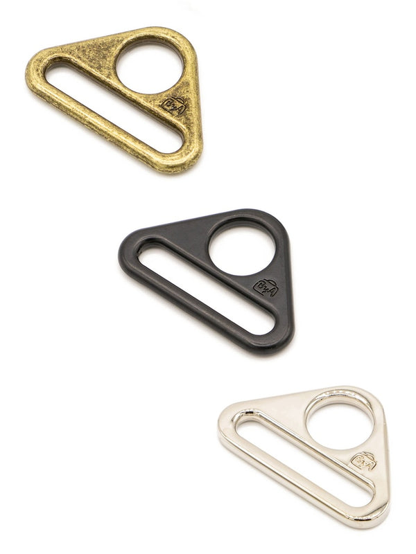 By Annie's Two 1" Triangle Rings
