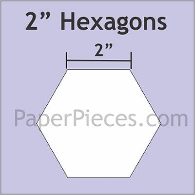 Hexagon Papers - 2 Inch