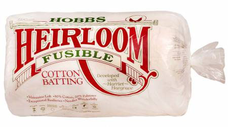 Hobbs Heirloom Premium Fusible Cotton Blend - 45 Inch X 60 Inch Crib
