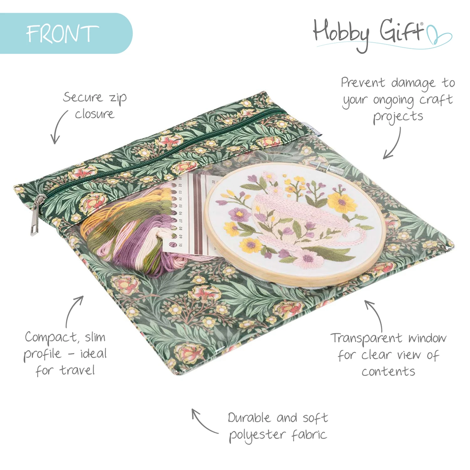 Project Pouch Green Morris #HGPPL-686