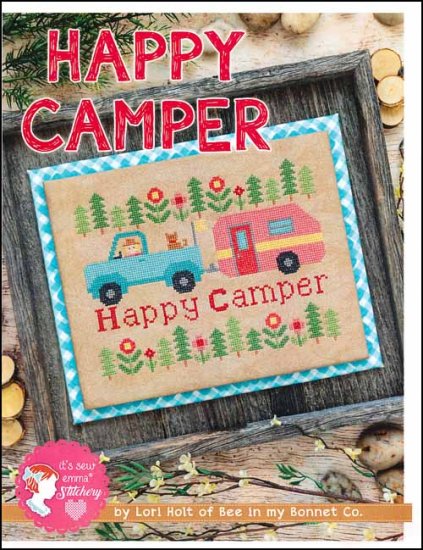 Happy Camper Cross Stitch Pattern by It's So Emma