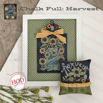 Harvest: Chalk Full Series Cross Stitch Pattern by Hands On Design