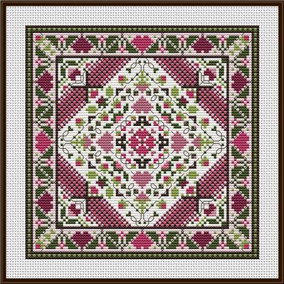 Heart of the Home Cross Stitch Pattern by CM Designs