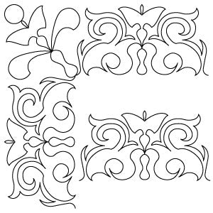 Hera Border & Corner Mini-Set Digital File