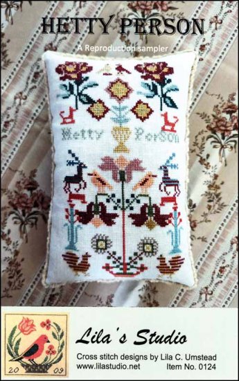 Hetty Person Cross Stitch Pattern by Lila's Studio