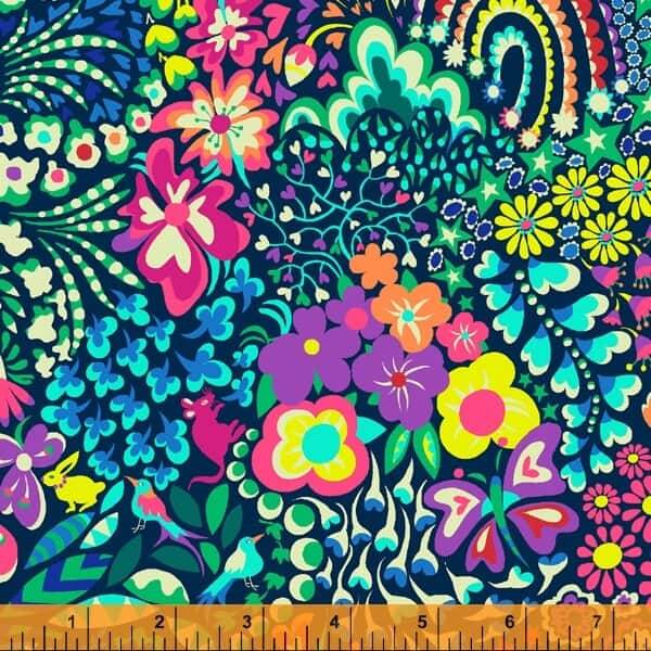 Hide and Seek 108" Wide Quilt Backing Fabric
