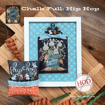Hip Hop: Chalk Full Series Cross Stitch Pattern by Hands On Design