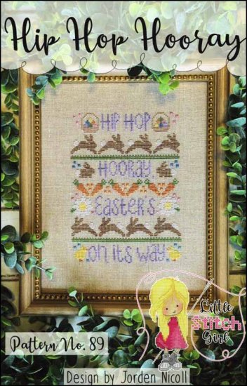 Hip Hop Hooray Cross Stitch Pattern by Little Stitch Girl