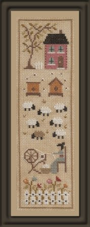 Histoires de Moutons 4 Cross Stitch Pattern by Jardin Prive