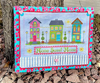 Home Sweet Home Cross Stitch Pattern by Pickle Barrel Designs