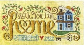 Home with You Cross Stitch Pattern by Silver Creek Samplers