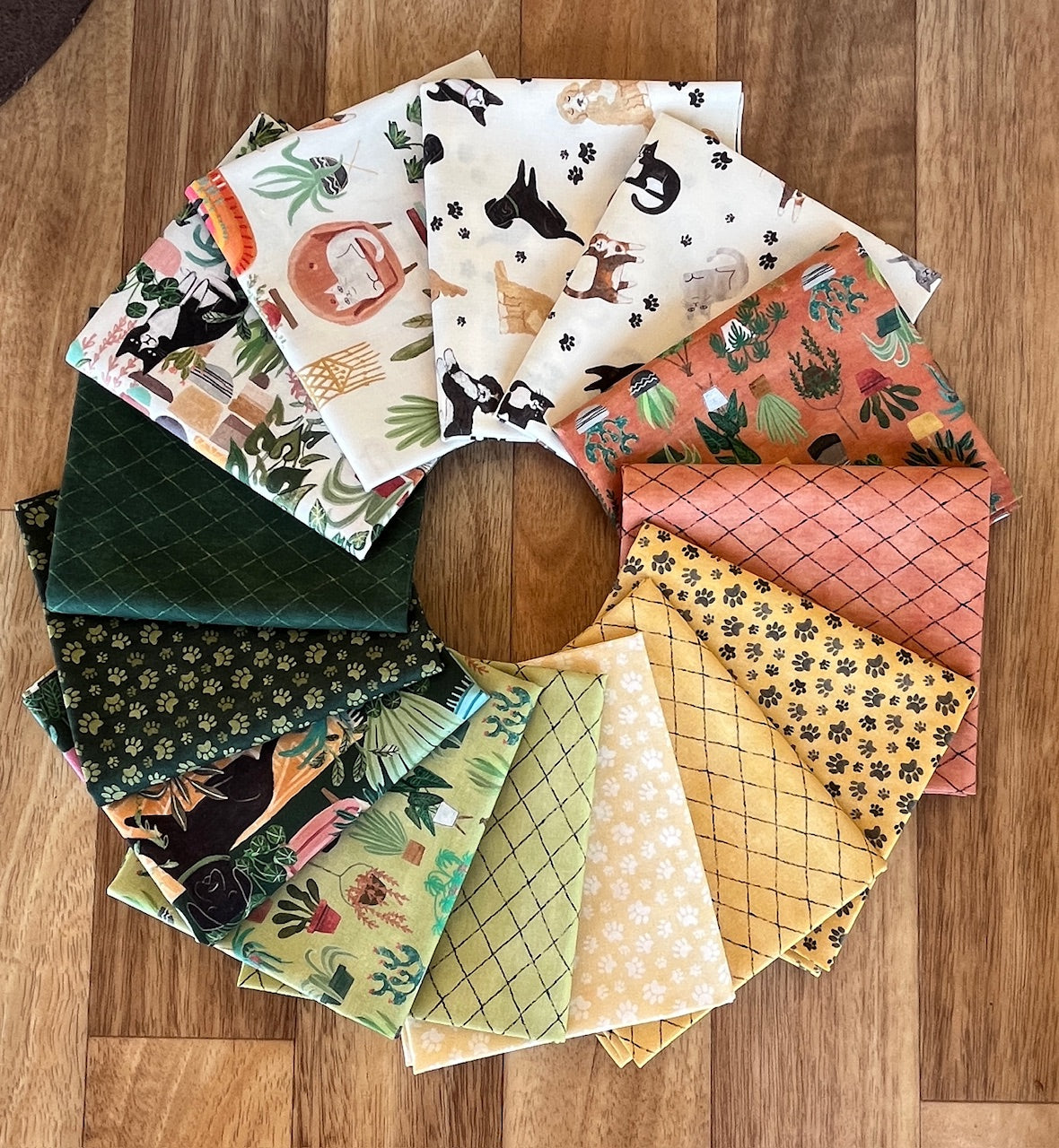 Homebodies Fat Quarter Bundle by Mary Urban for Clothworks Fabrics