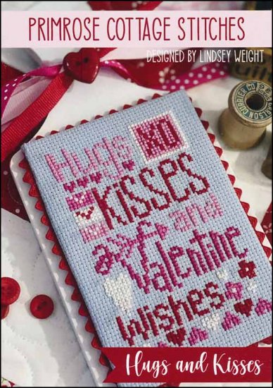 Hugs and Kisses Cross Stitch Pattern by Primrose Cottage Stitches