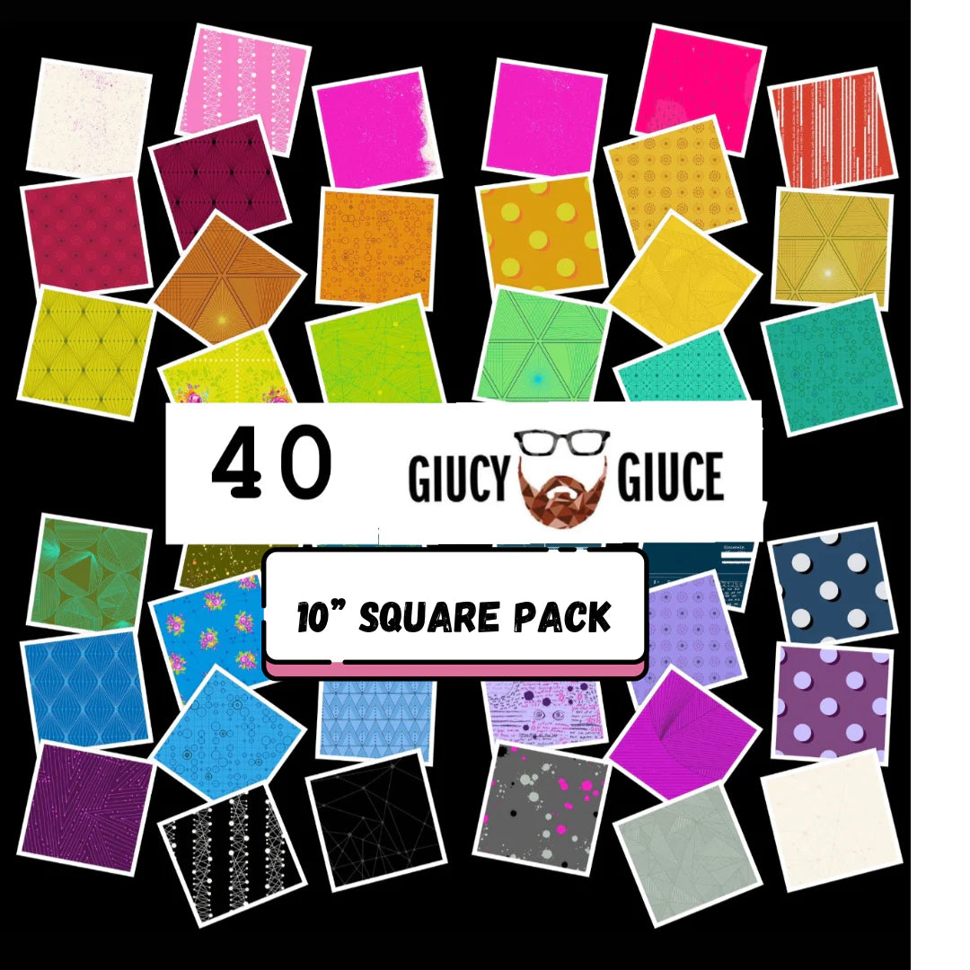 40! 10" Squares