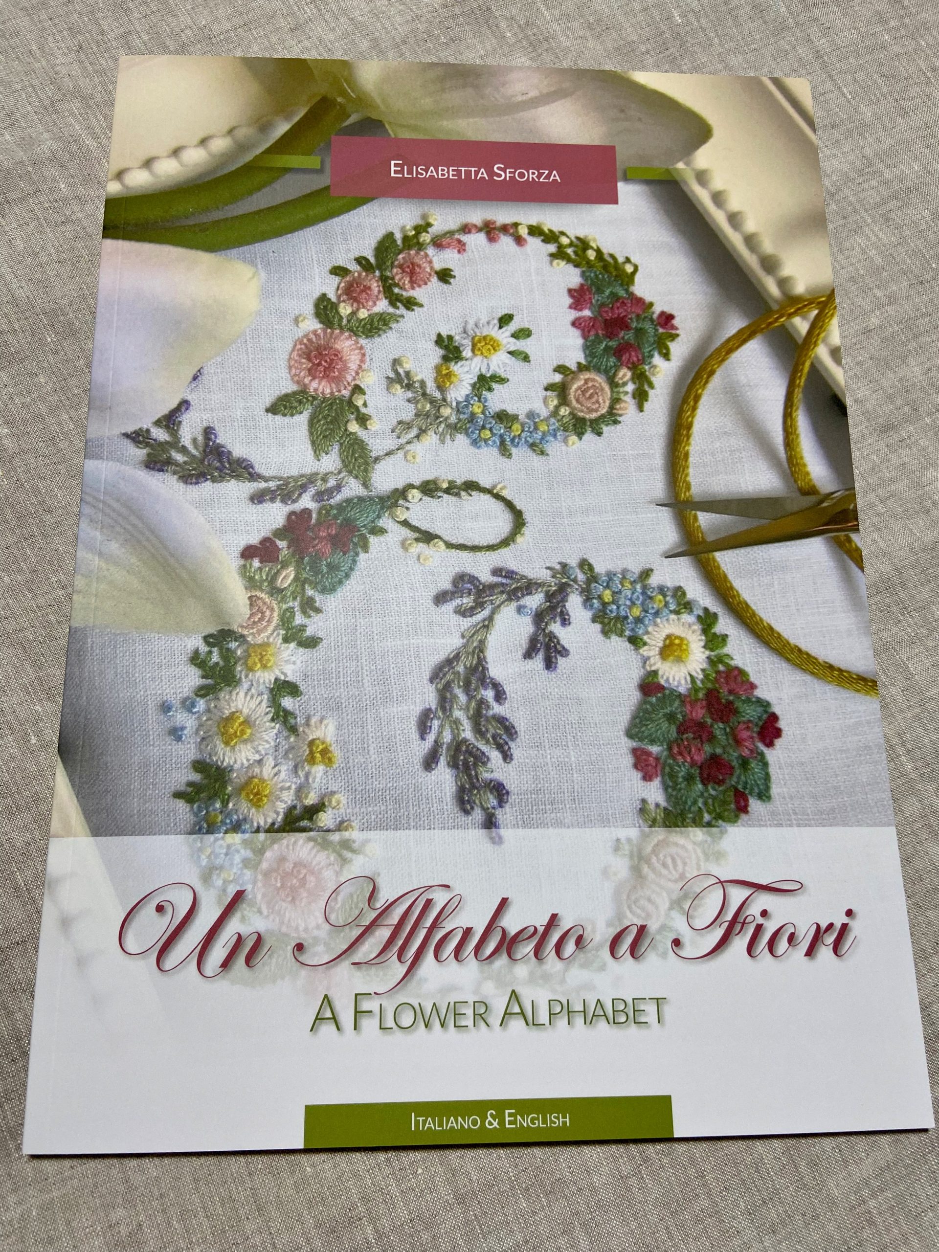 A Flower Alphabet by Elisabetta Sforza