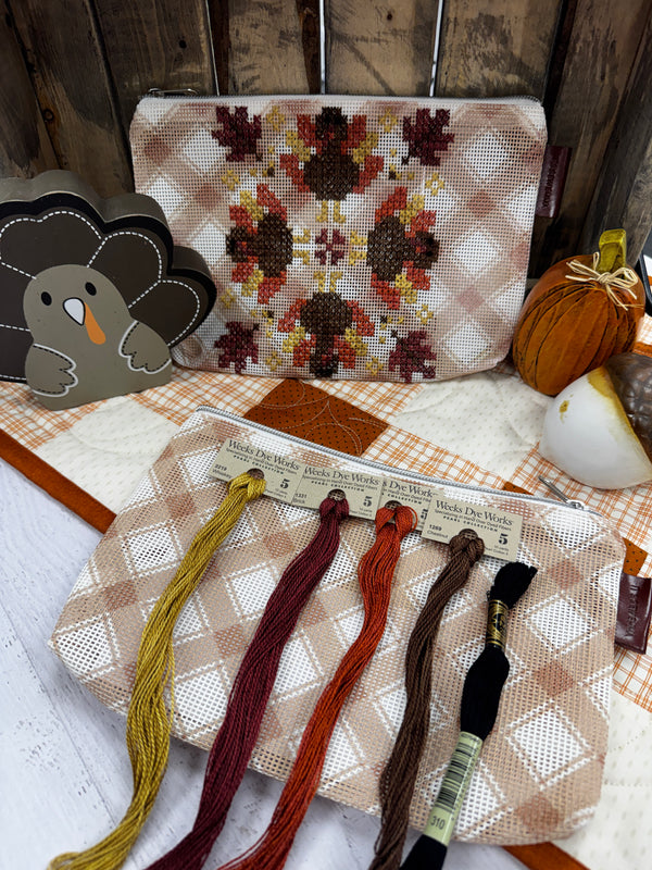 November 12 Monthly Mini Bag Finishing Kit/Floss Pack From 12 Monthly Minis by Lindsey Weight of Primrose Cottage