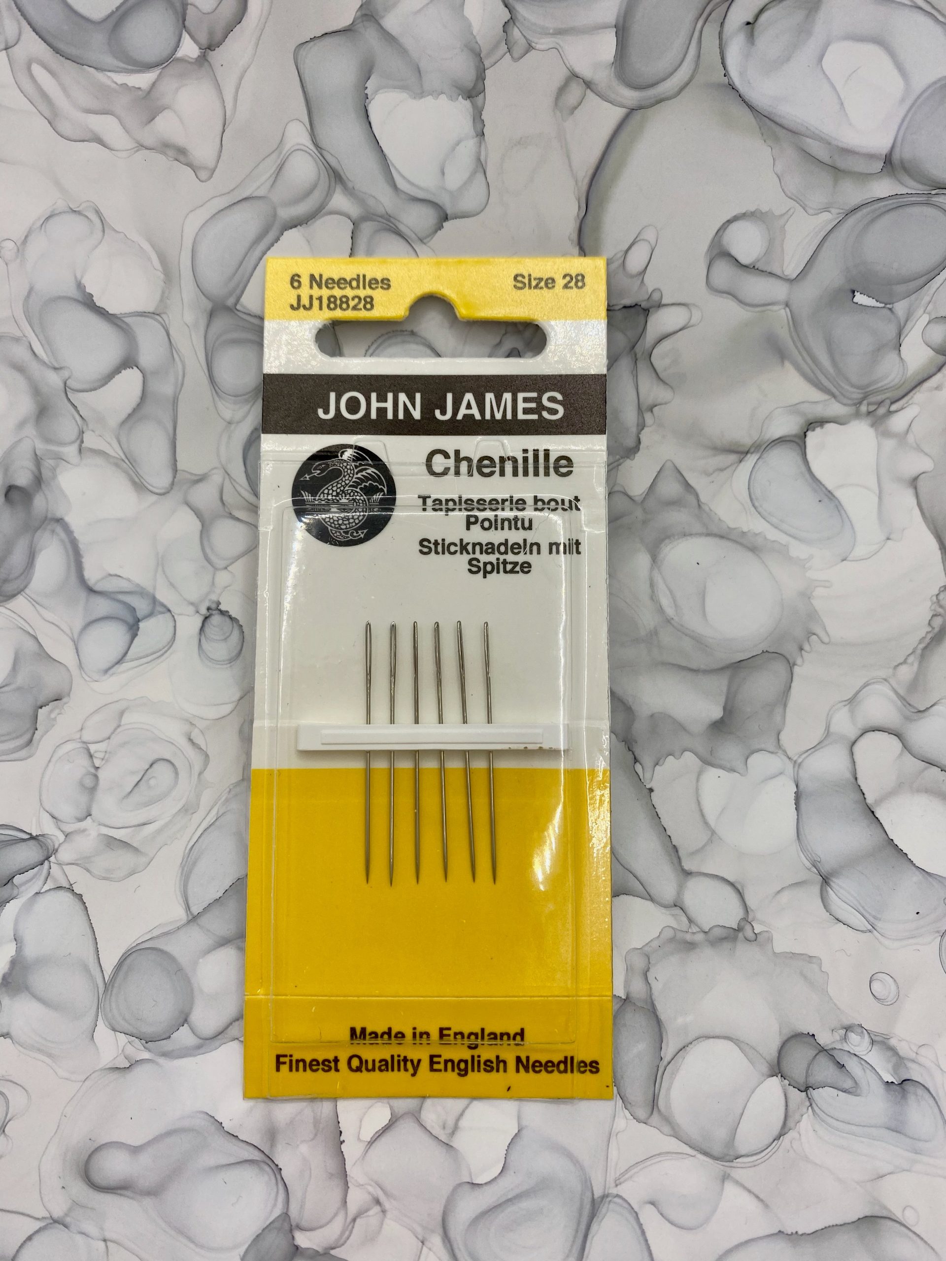 John James Chenille Needles, Size 28