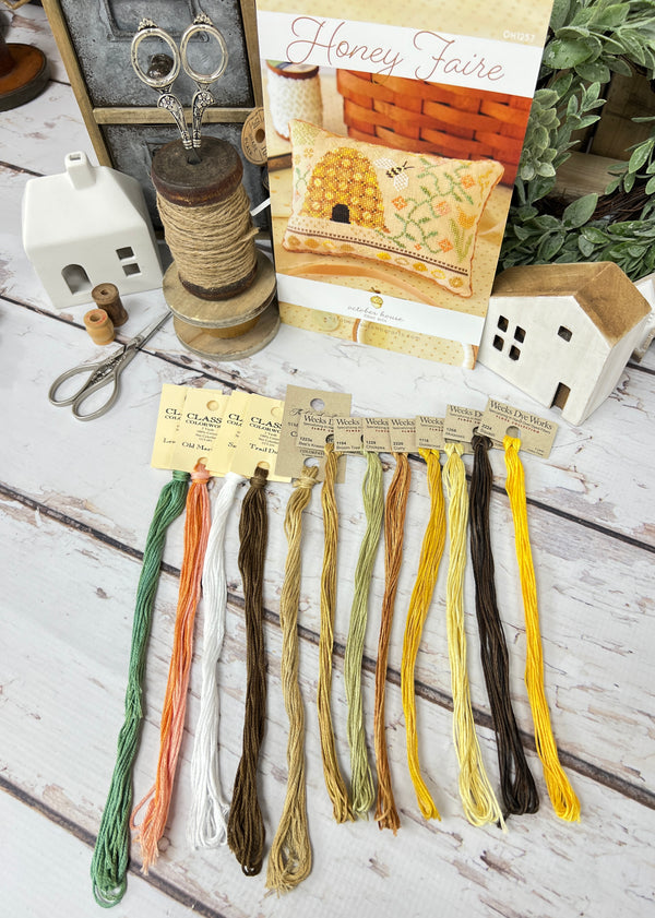 Floss Pack Only for Honey Faire by October House Fiber Arts