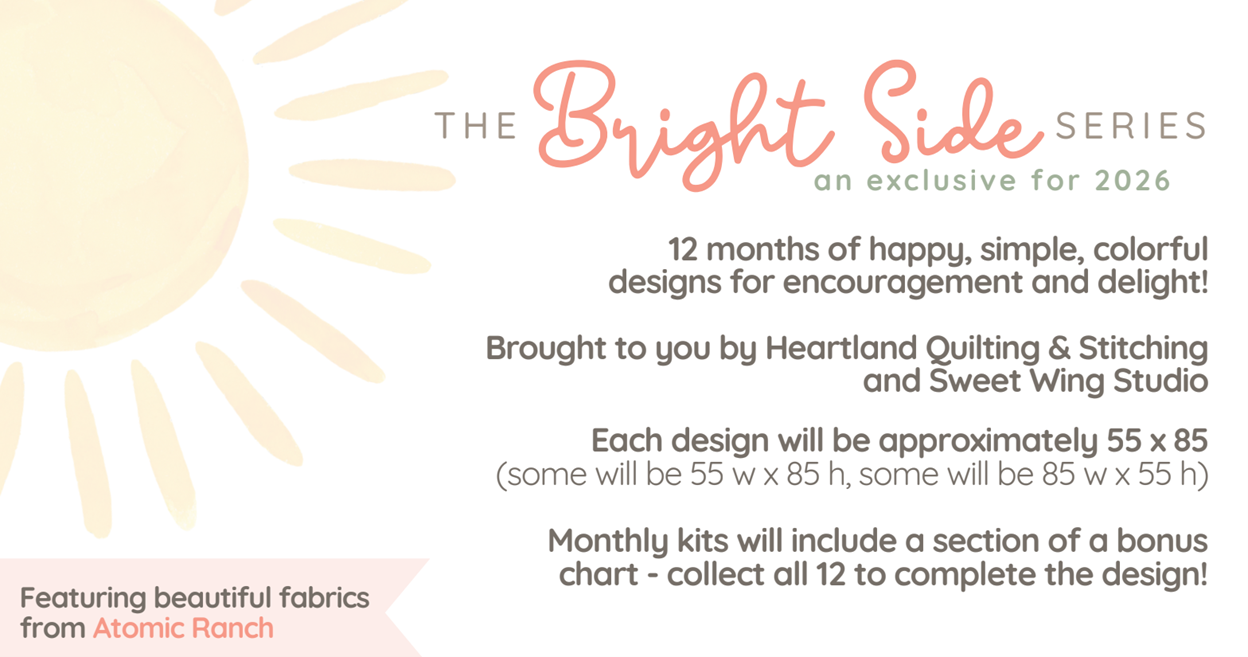 Bonus Chart Floss Pack - The Bright Side Series - Sweet Wing Studio