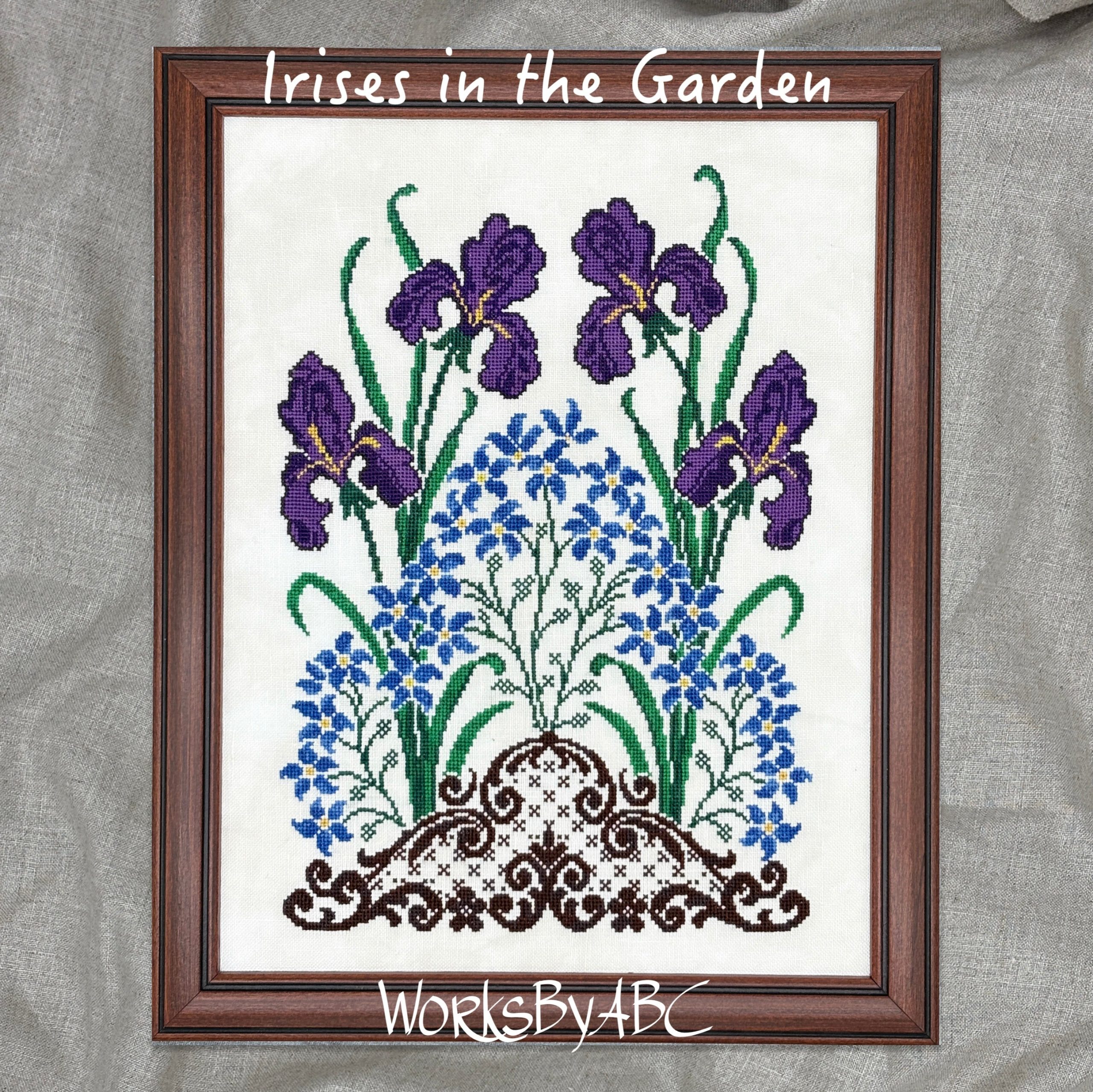 Irises in the Garden | WorksByABC