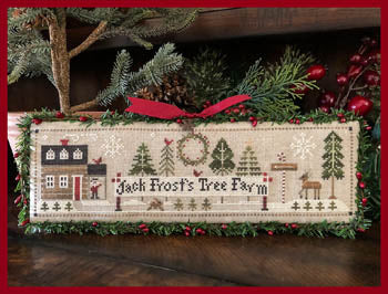 Jack Frost's Tree Farm: No 1 Jack Frost by Little House Needleworks