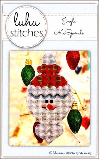 Jingle McSparkle Cross Stitch Pattern by Luhu Stitches