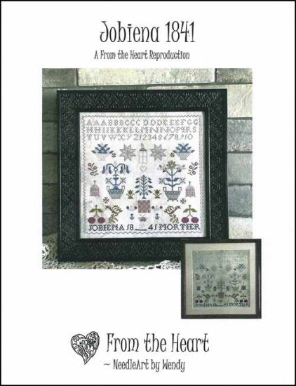 Jobiena 1841 Cross Stitch Pattern by From the Heart NeedleArt