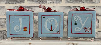 Joy Squared Cross Stitch Pattern by Needle Bling Designs