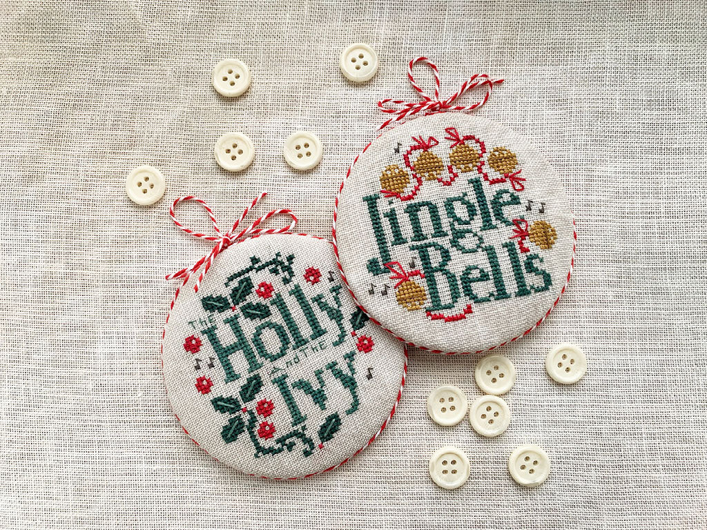 Joyful Christmas Ornament 2026 by Stitches by Ethel