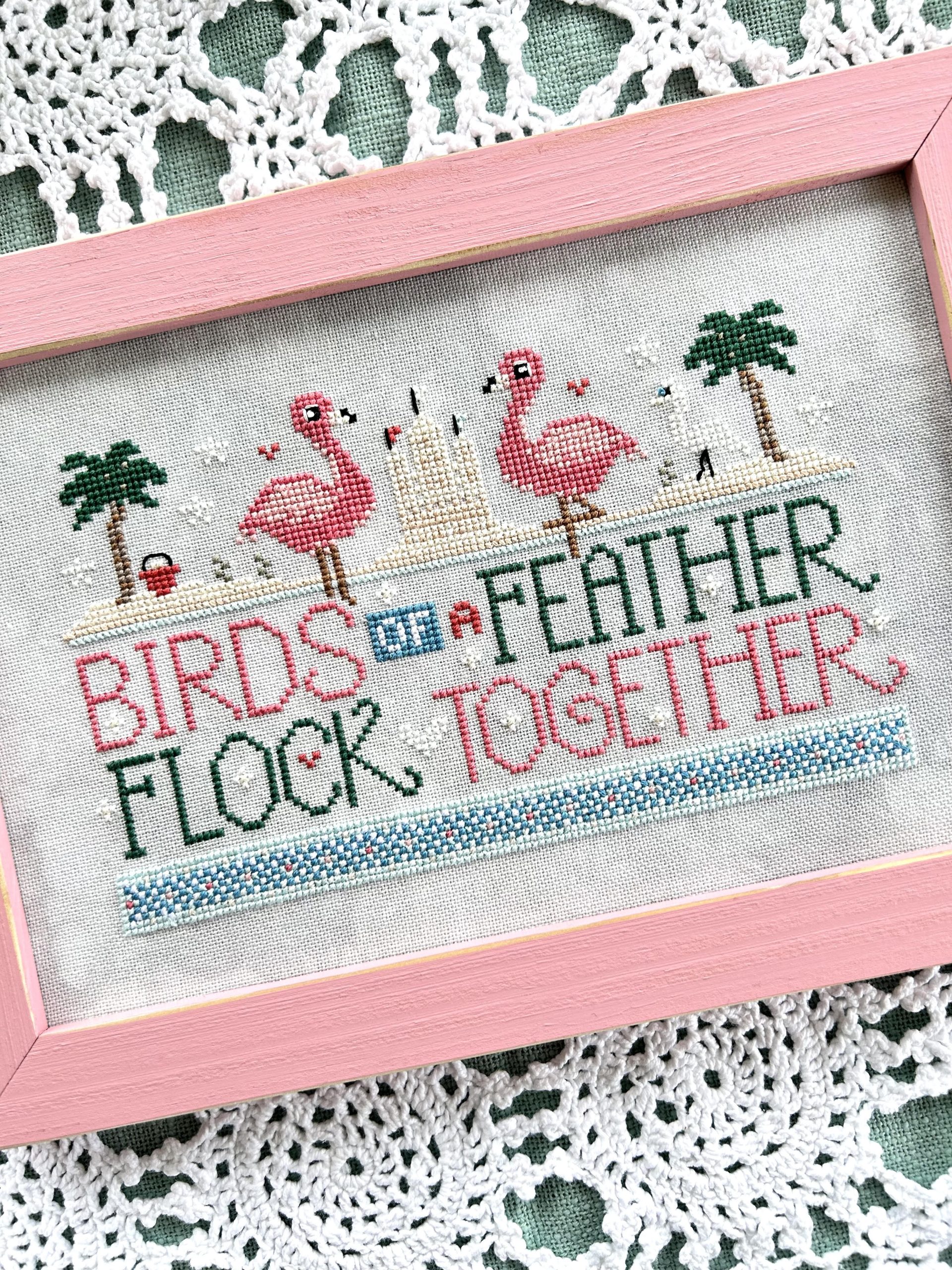 Wordy Birds Monthly Club with Sweet Wing Studio - June - Paper Pattern