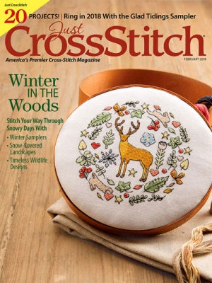 Just CrossStitch Magazine – January/February 2018 Issue