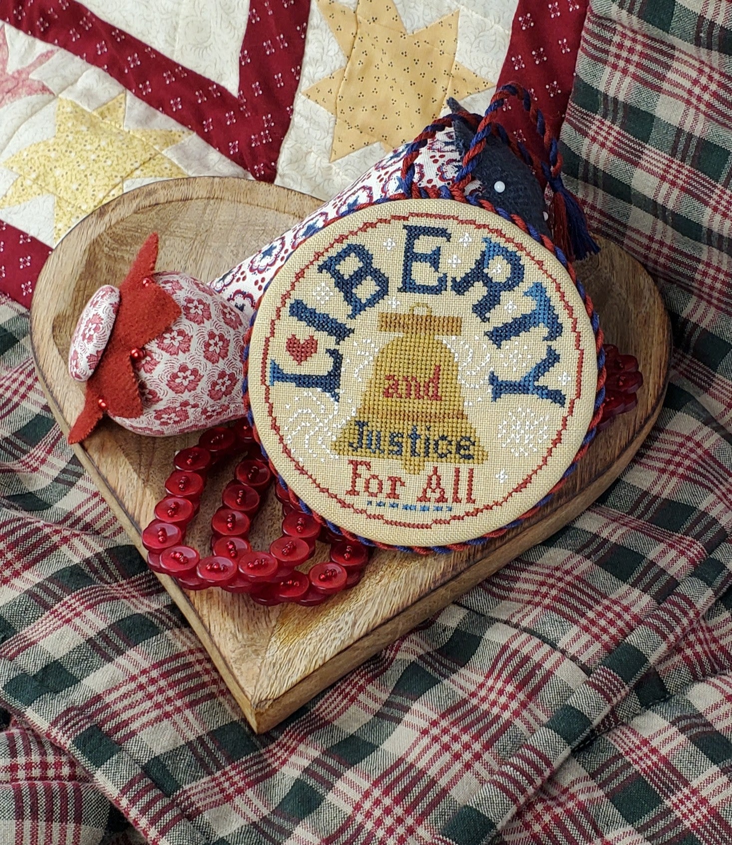 Justice For All - Wildflower Stitching