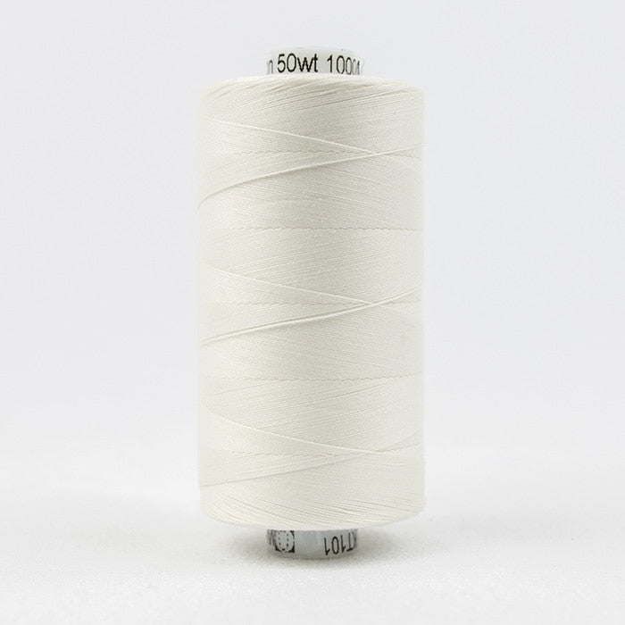 Konfetti Cotton Thread 101 Soft White 1000m